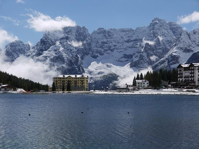 Rifugio Col De Varda Misurina Buitenkant foto